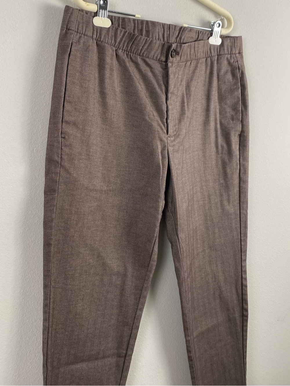 Bonobos The Off Duty Herringbone Chino/Jogger Pant | Elastic Waist, Drawcord - Picture 7 of 16